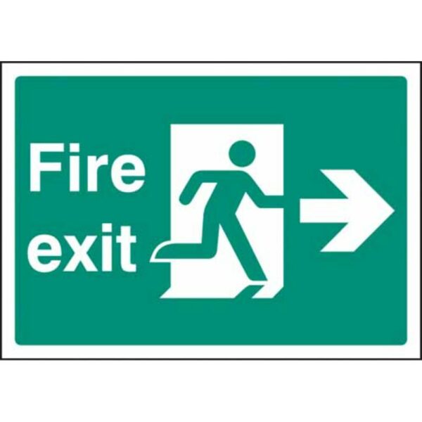 Fire exit right - A4 sav