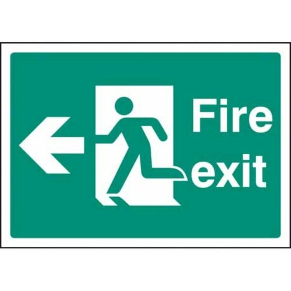 Fire exit left - A4 sav