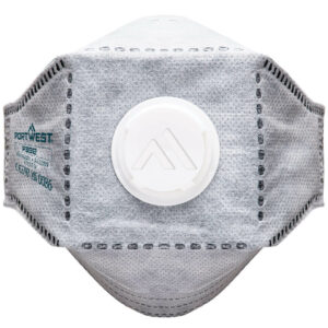EAGLE FFP3 Valved Carbon Fold Flat Respirator (Pk10) - White
