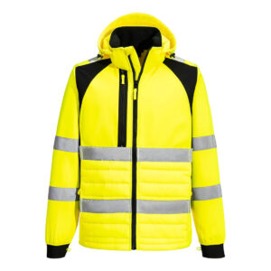 WX2 Eco Hi-Vis Hybrid Jacket - Yellow/Black