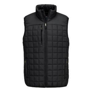 PW3 Square Baffle Bodywarmer - Black