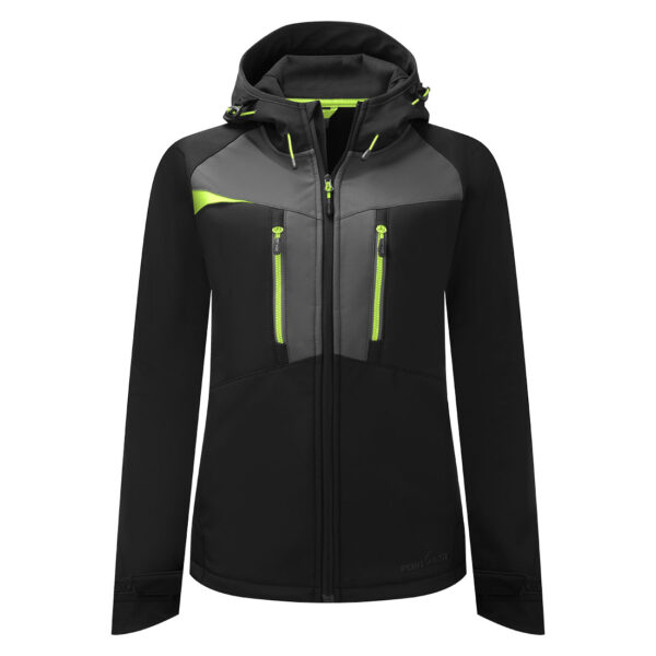 DX4 Women's Softshell (3L) - Black