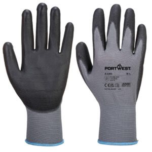 Grip 13 PU Palm Glove - Grey/Black