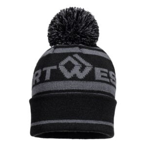 Portwest Bobble Hat - Metal Grey