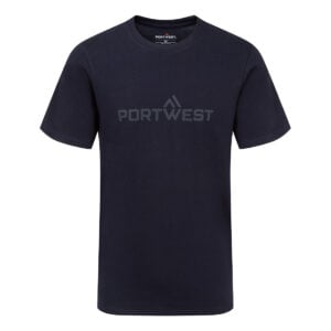 Portwest Cotton T-Shirt S/S - Navy