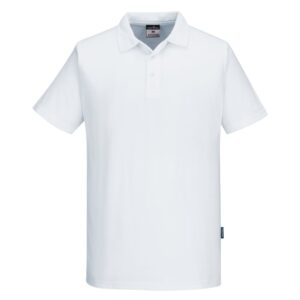 Mesh Air Pro Polo Shirt S/S - White