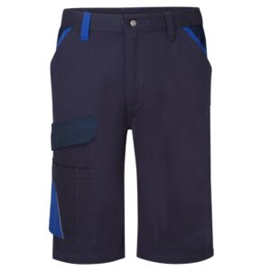 WX1 Two Tone Cotton Shorts - Navy/Royal
