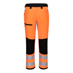 WX2 Eco Hi-Vis Class 2 Service Trouser - Orange/Black