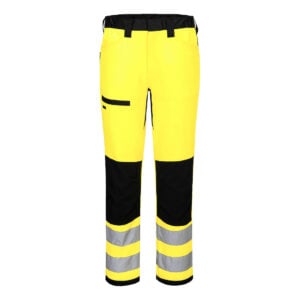 WX2 Eco Hi-Vis Class 2 Service Trouser - Yellow/Black