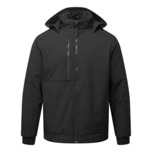 WX2 Eco Hooded Insulated Softshell (2L) - Black Tall