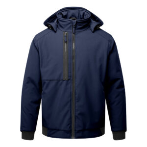 WX2 Eco Hooded Insulated Softshell (2L) - Navy