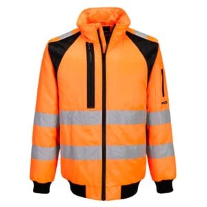 WX2 Hi-Vis 2-in-1 Pilot Jacket - Orange/Black