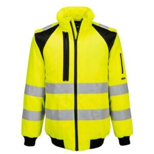 WX2 Hi-Vis 2-in-1 Pilot Jacket - Yellow/Black