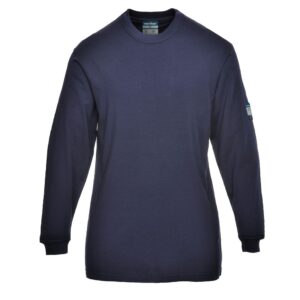 Modaflame Knit FR Women's Long Sleeve T-Shirt - Navy