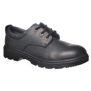 Steel Leather Low Shoe S3 SR - Black