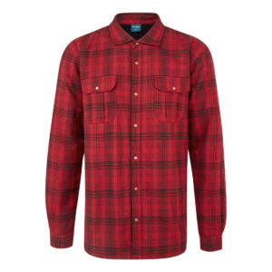 KA3 Sherpa Lined Check Shirt - Red