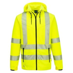 KX3 Sport Hi-Vis Zipped Hoodie - Yellow