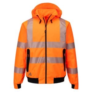 KX3 Sport Hi-Vis Rain Bomber - Orange