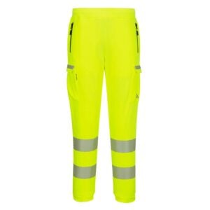 Hi-Vis Sports Combat Joggers - Yellow