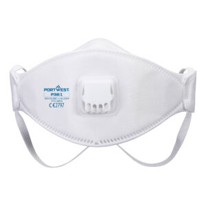 Trifold Valved Dolomite FFP3 Respirator (Pk10) - White
