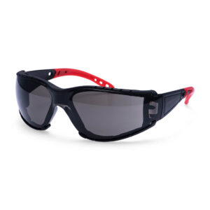 Wrap Around Pro Safety Glasses - Smoke