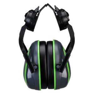 HV Extreme Ear Defenders Low Clip-On Metal Free - Grey/Green