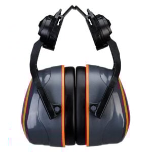 HV Extreme Ear Defenders High Clip-On Metal Free - Grey/Orange