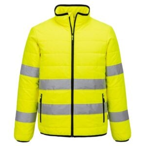 Hi-Vis Baffle Jacket - Yellow/Black