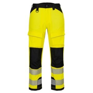 PW3 Hi-Vis Harness Trouser - Yellow/Black