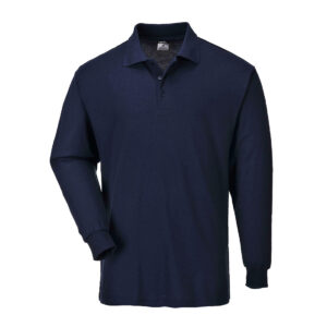 Genoa Polo Shirt L/S - Navy