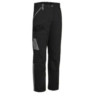 WX1 Two Tone Cotton Work Trousers - Black/Grey