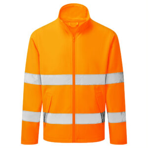 ES1 Essential Hi-Vis Softshell Jacket (2L) - Orange