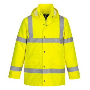 Essential Hi-Vis Winter Traffic Jacket - Yellow