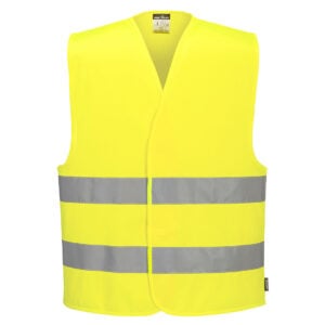 ES1 Essential Hi-Vis Two Band Vest - Yellow