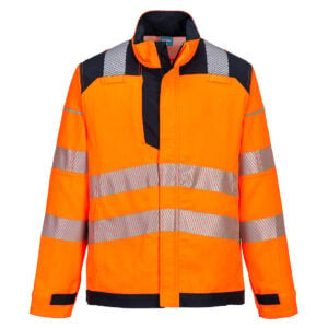 PW3 Modaflame Work HVO Multi-Norm FR Jacket - Orange/Navy