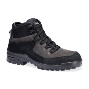 Steel Suede Ankle Boot S3L CI FO SR - Black/Grey